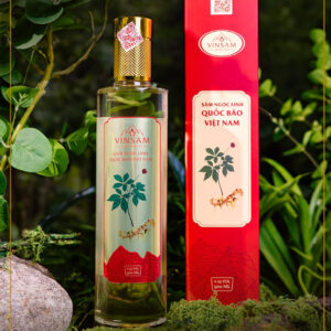 Rượu Lá Sâm Ngọc Linh - Quý Diệp Tửu (chai 500ml)