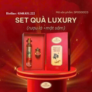 Set quà tặng Luxury