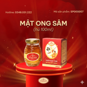 Sâm Ngọc Linh Ngâm Mật Ong (Hũ 100ml)