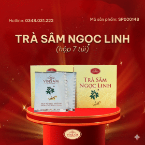 Trà Sâm Ngọc Linh (hộp 7 gói)